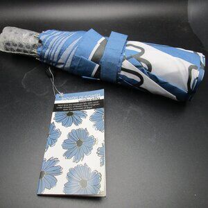 Brighton Showers of Flowers Umbrella - Compact Travel Size - Automatic Open, NWT